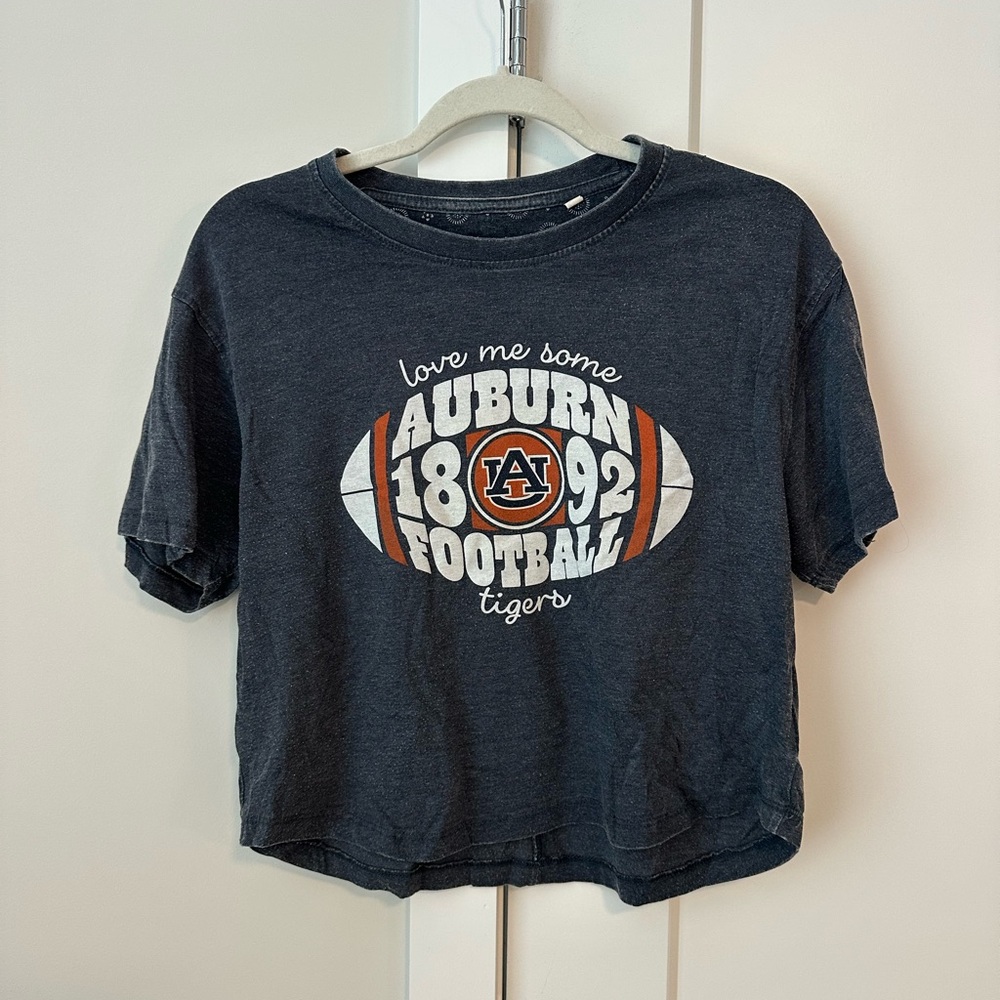 Auburn Tigers Football Graphic Tee - Navy